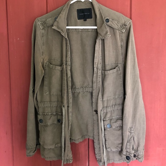COPY - Lightweight army-green jacket by Sanctuary - Picture 1 of 5